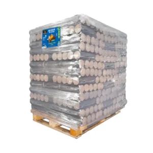 Bûches densifiées Woodstock – Palette de 104 packs de 5