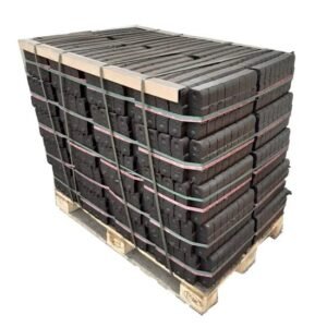 Briquettes de lignite – Palette de 1 tonne (40 paquets de 25 kg)