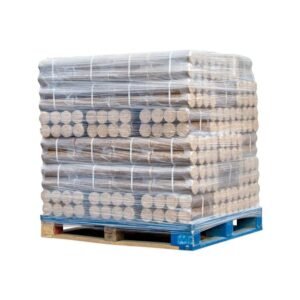 Bûches compressées de jour pour poêle et cheminée – Palette de 1 000 kg