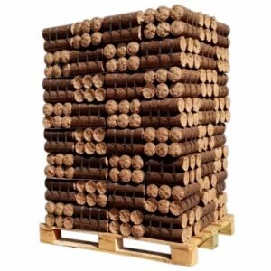 Bûches de bois densifié de nuit – Palette de 960 kg