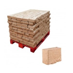 Bûches compressées 100 % naturelles – 540 bûches