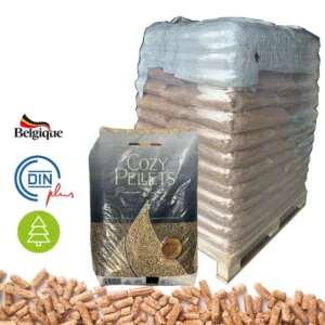 Granulés de bois COZY – Palette de 65 sacs